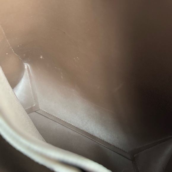 MANGO Brown Leather Tote Bag - Picture 5 of 7